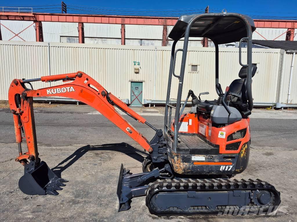 Kubota U 17 Miniekskavaatorid < 7 t