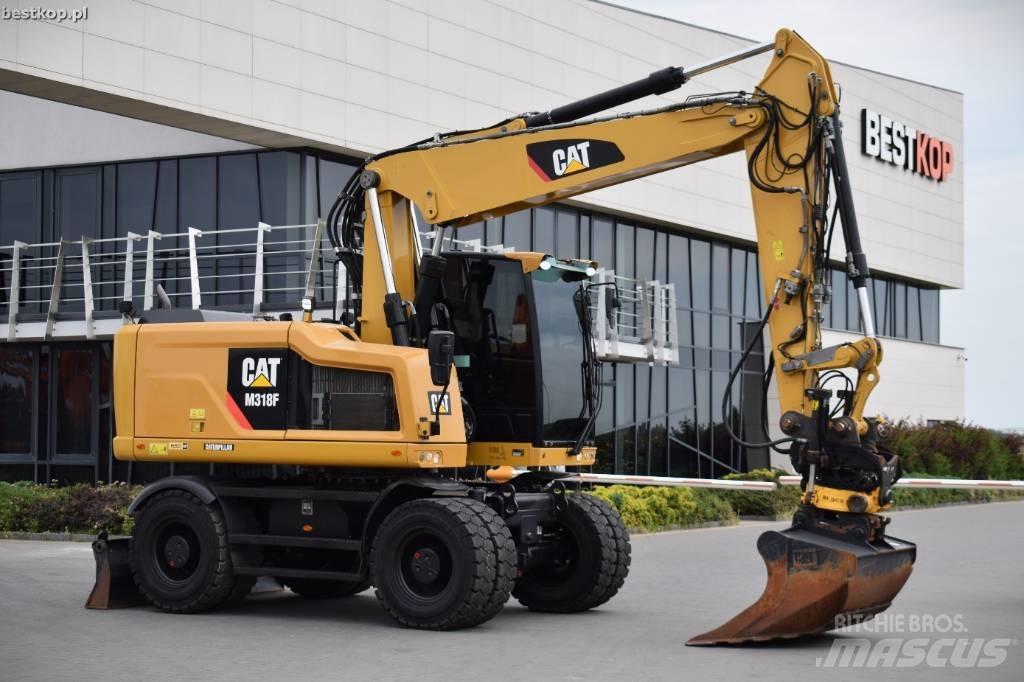CAT M 318 F Ratasekskavaatorid