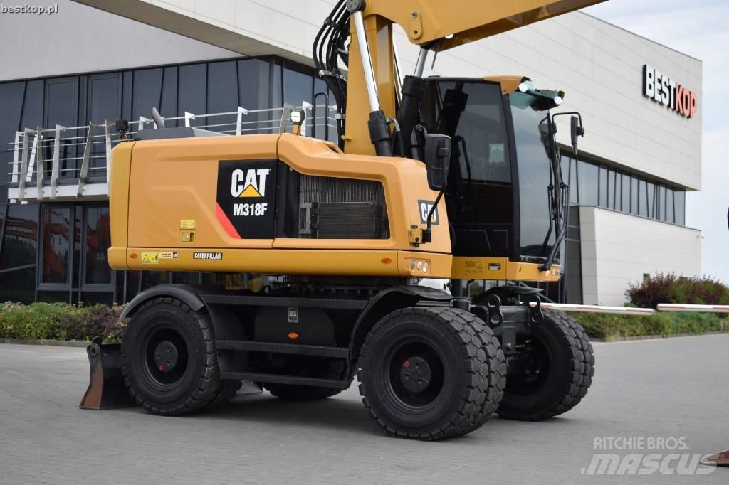CAT M 318 F Ratasekskavaatorid