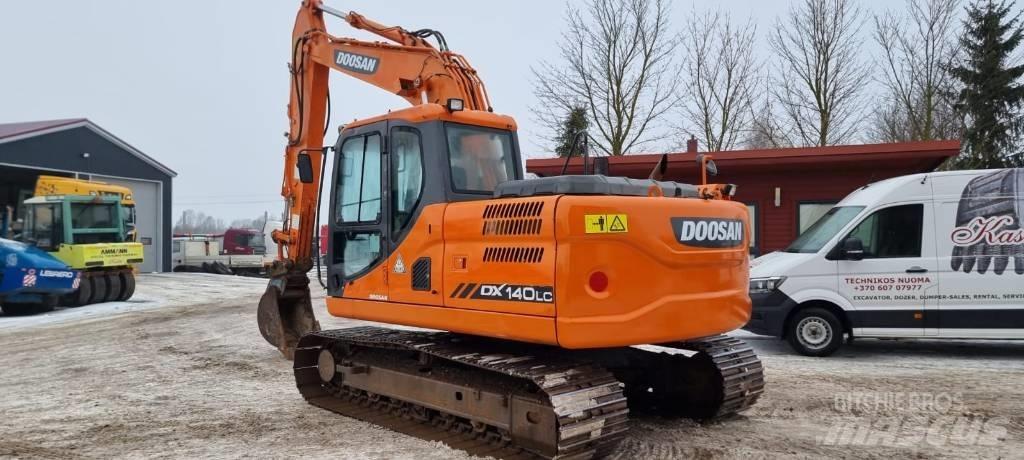Doosan DX 140 LC-3 Roomikekskavaatorid
