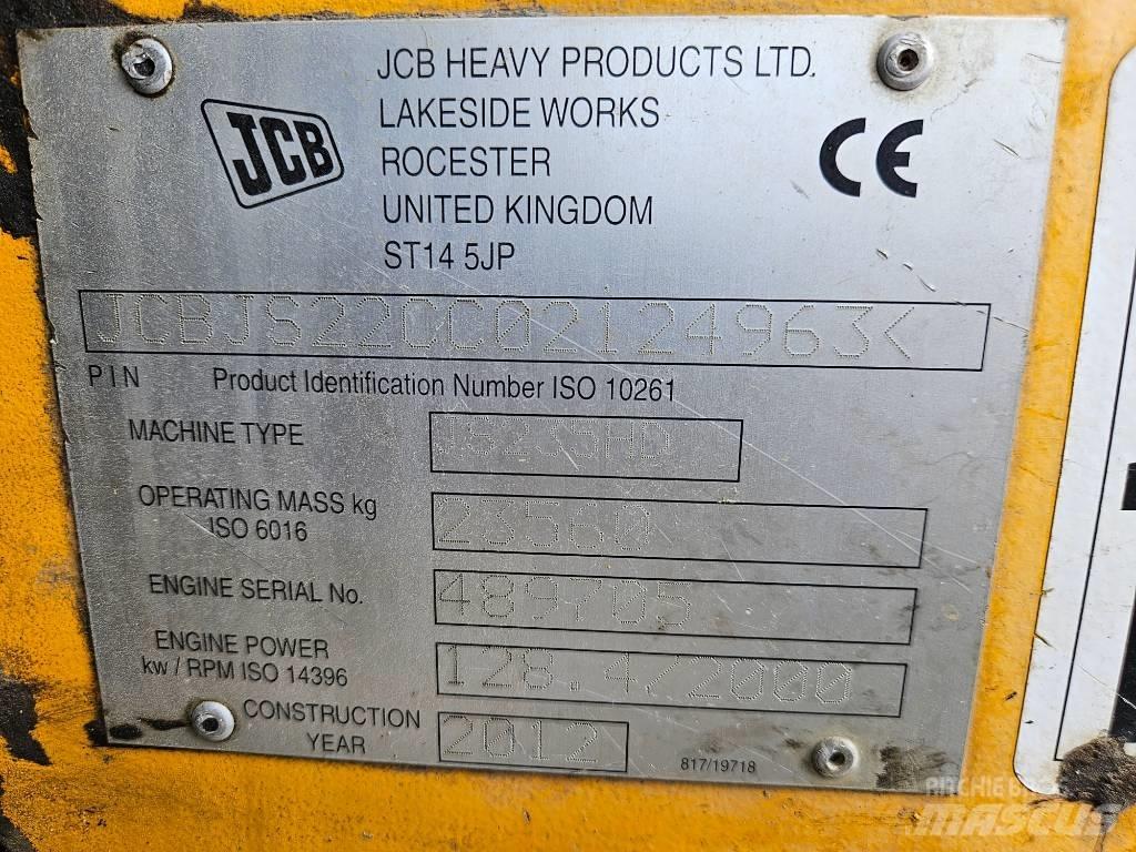 JCB 235 HD Roomikekskavaatorid