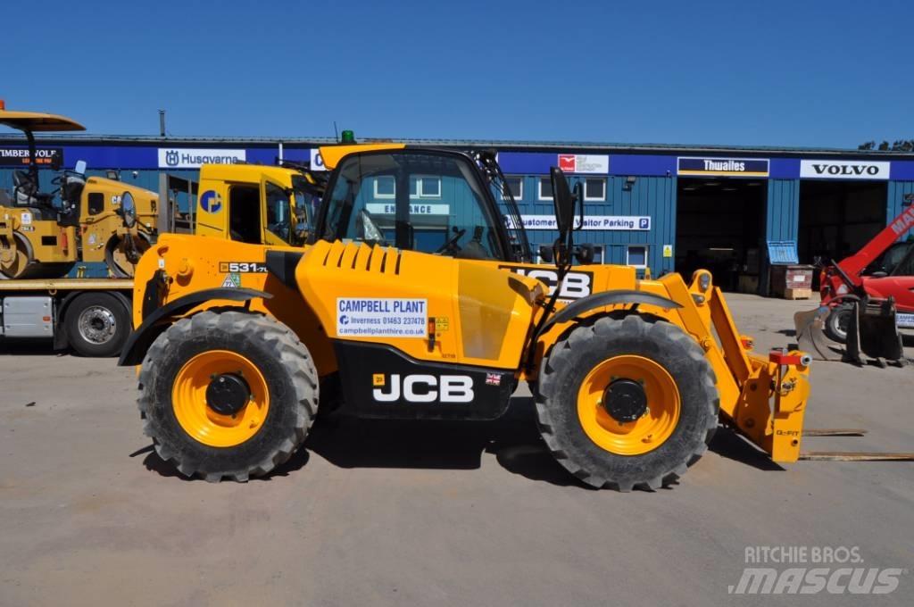 JCB 531-70 Teleskooplaadurid