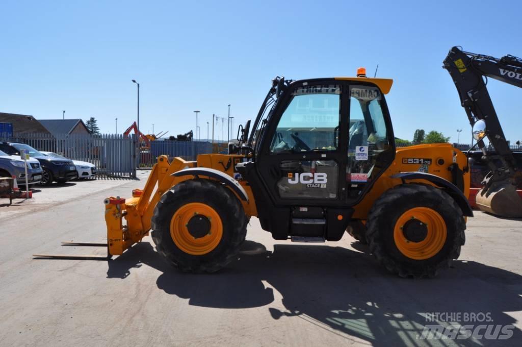 JCB 531-70 Teleskooplaadurid