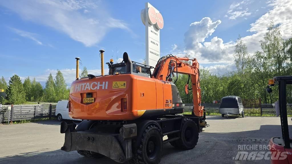 Hitachi ZX 170 W-5 Ratasekskavaatorid