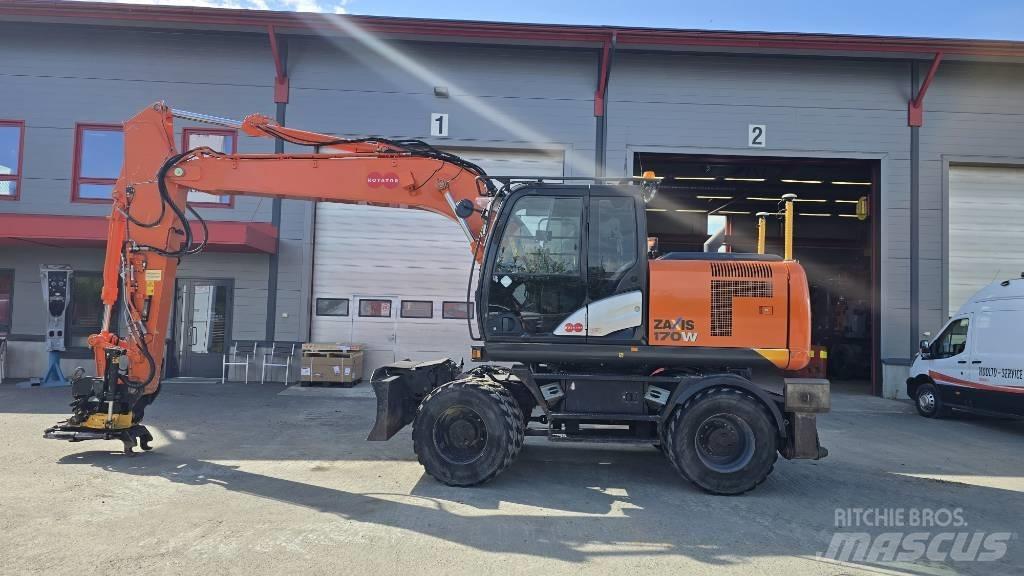 Hitachi ZX 170 W-5 Ratasekskavaatorid