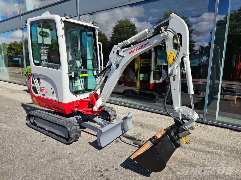 Takeuchi TB 216 Miniekskavaatorid < 7 t