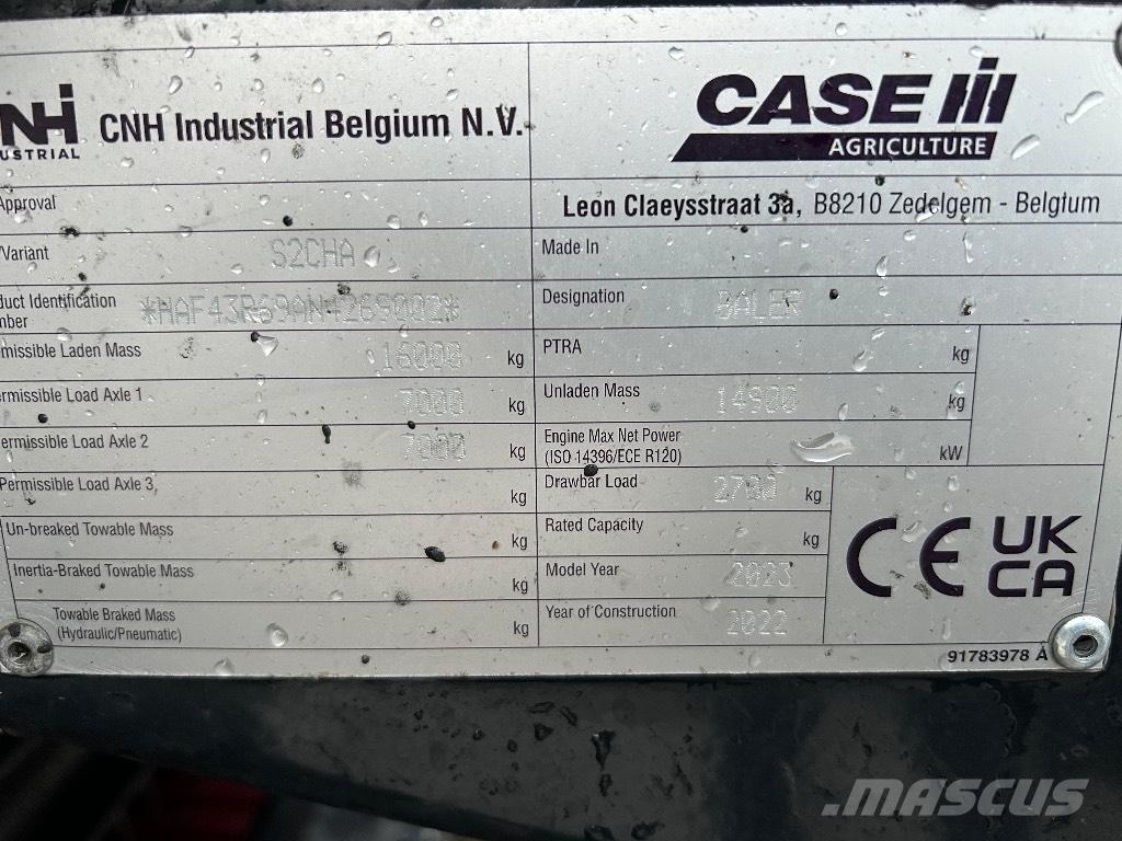 Case IH LB 436 HD Heinapressid