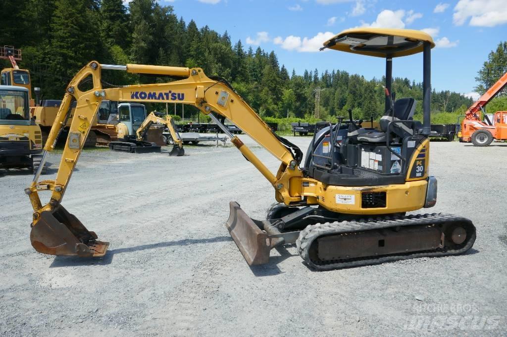 Komatsu PC 30 MR-3 Miniekskavaatorid < 7 t