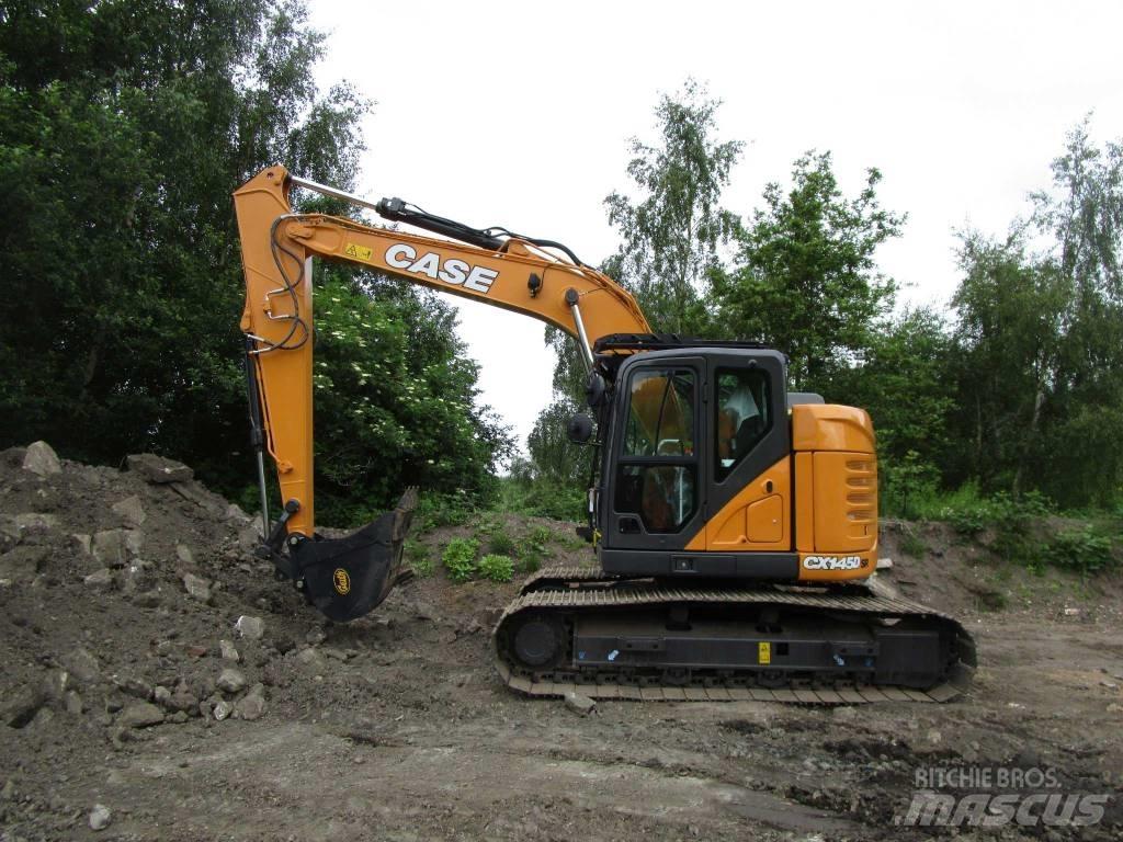 CASE CX 145 D SR Roomikekskavaatorid