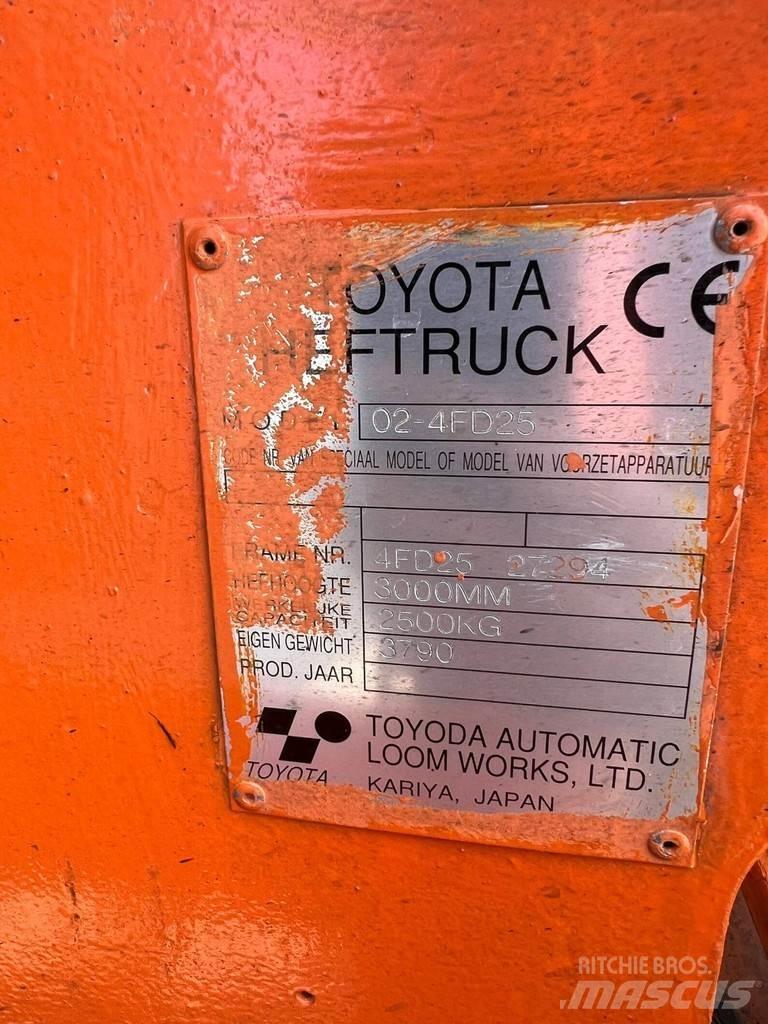 Toyota 02-4FD25 Diiseltõstukid