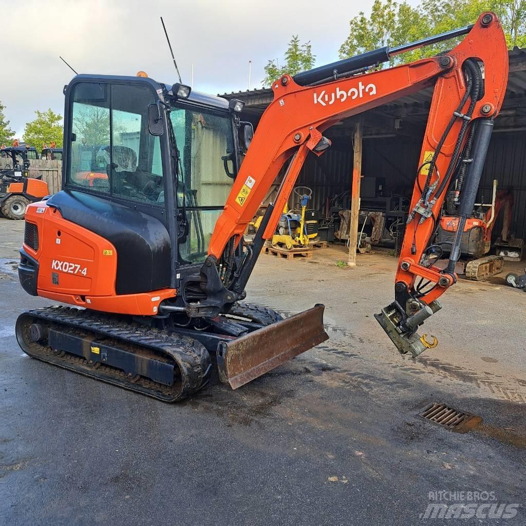 Kubota KX 027-4 Miniekskavaatorid < 7 t