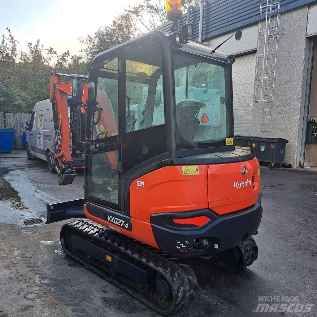 Kubota KX 027-4 Miniekskavaatorid < 7 t