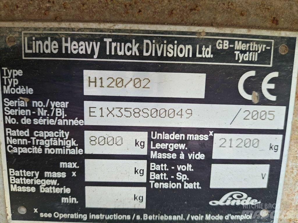 Linde H 120 Diiseltõstukid
