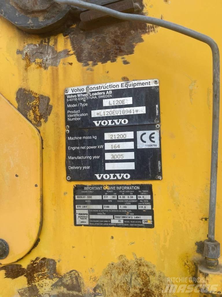 Volvo L 120 E Rataslaadurid