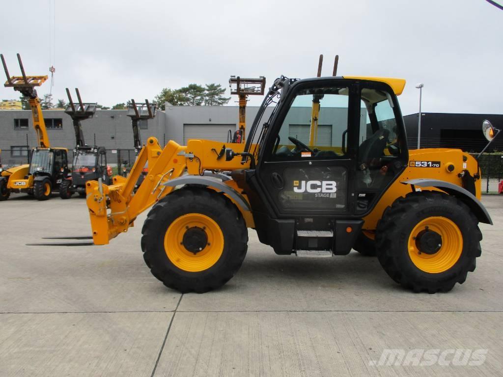 JCB 531-70 Teleskooplaadurid