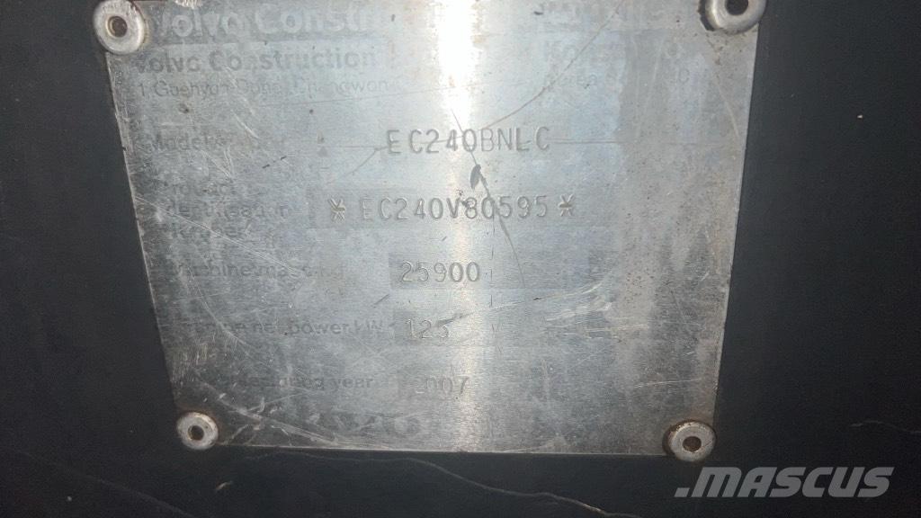 Volvo EC 240 B N LC Ülekandemehhanism