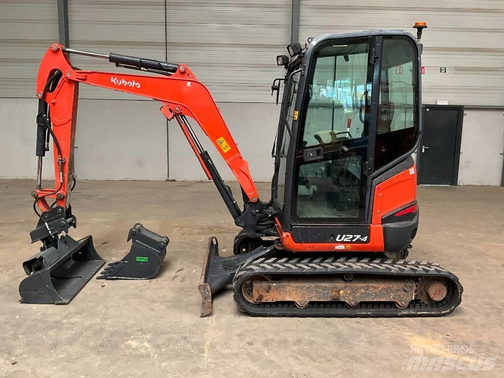 Kubota U 27-4 Miniekskavaatorid < 7 t