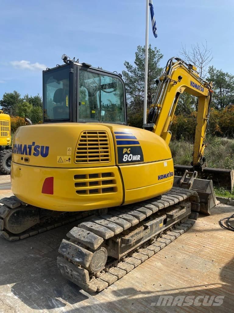 Komatsu PC 80 MR-5E0 Väikeekskavaatorid 7t-12t