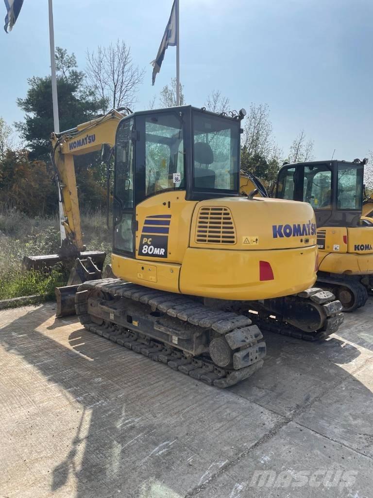 Komatsu PC 80 MR-5E0 Väikeekskavaatorid 7t-12t
