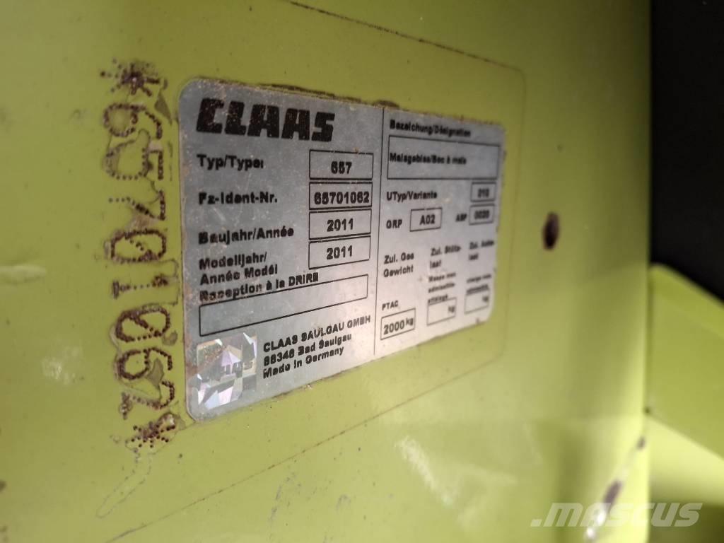 CLAAS Orbis 450 Silo- ja heinavarumise tehnika tarvikud