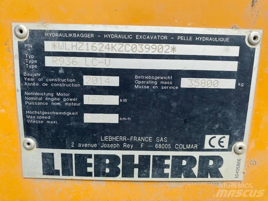 Liebherr R 936 LC Roomikekskavaatorid