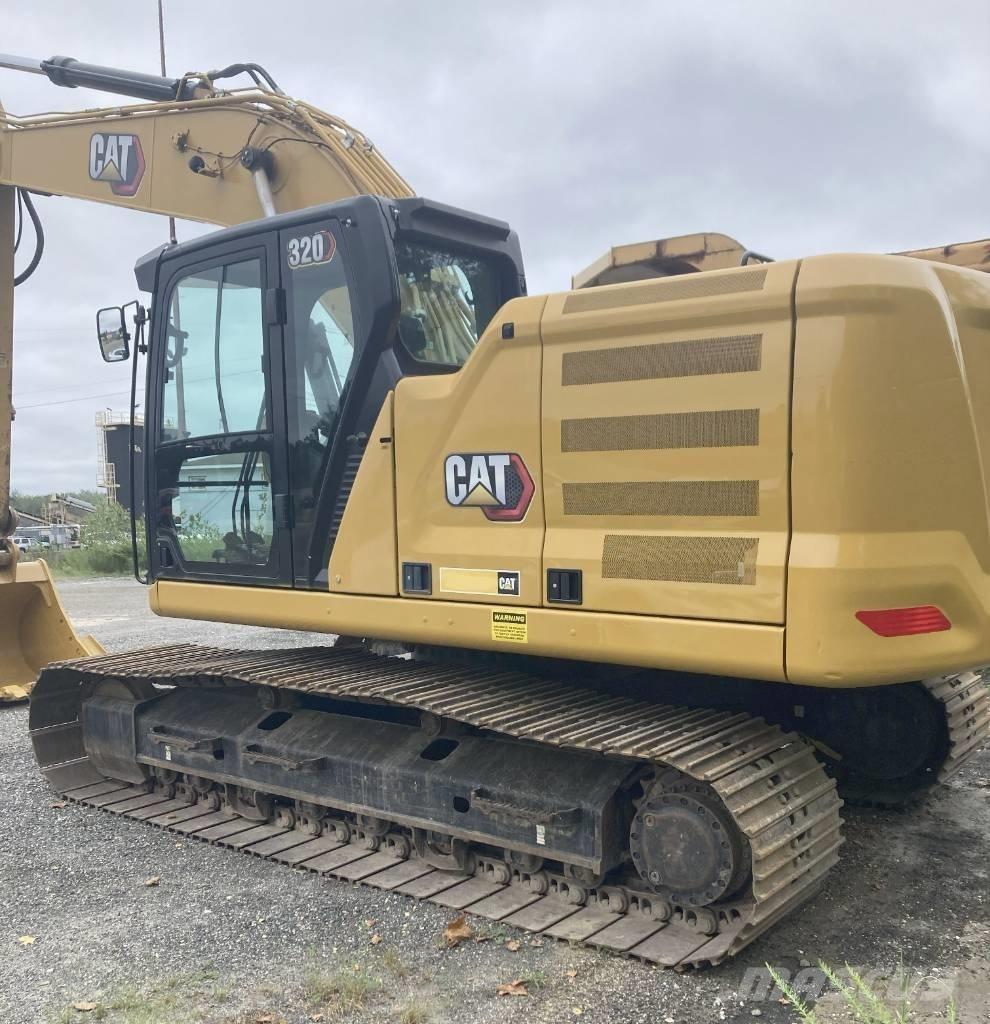 CAT 320 Roomikekskavaatorid