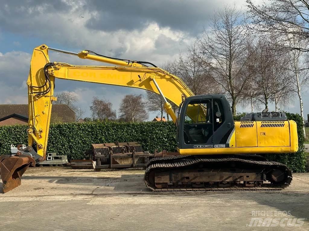 New Holland E215 Roomikekskavaatorid