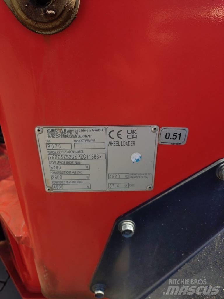 Kubota R 070 Rataslaadurid