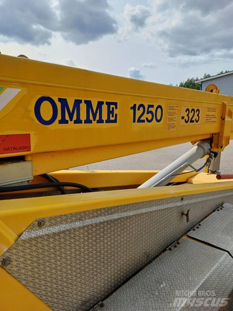 Omme 1250 Järelveetavad korvtõstukid