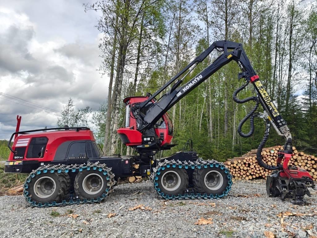 Komatsu 901 XC Harvesterid