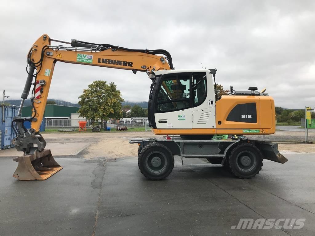 Liebherr A 918 Ratasekskavaatorid