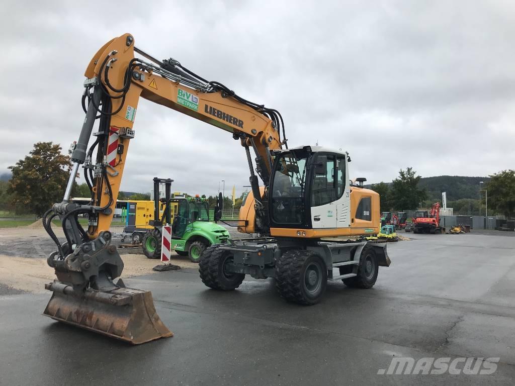 Liebherr A 918 Ratasekskavaatorid