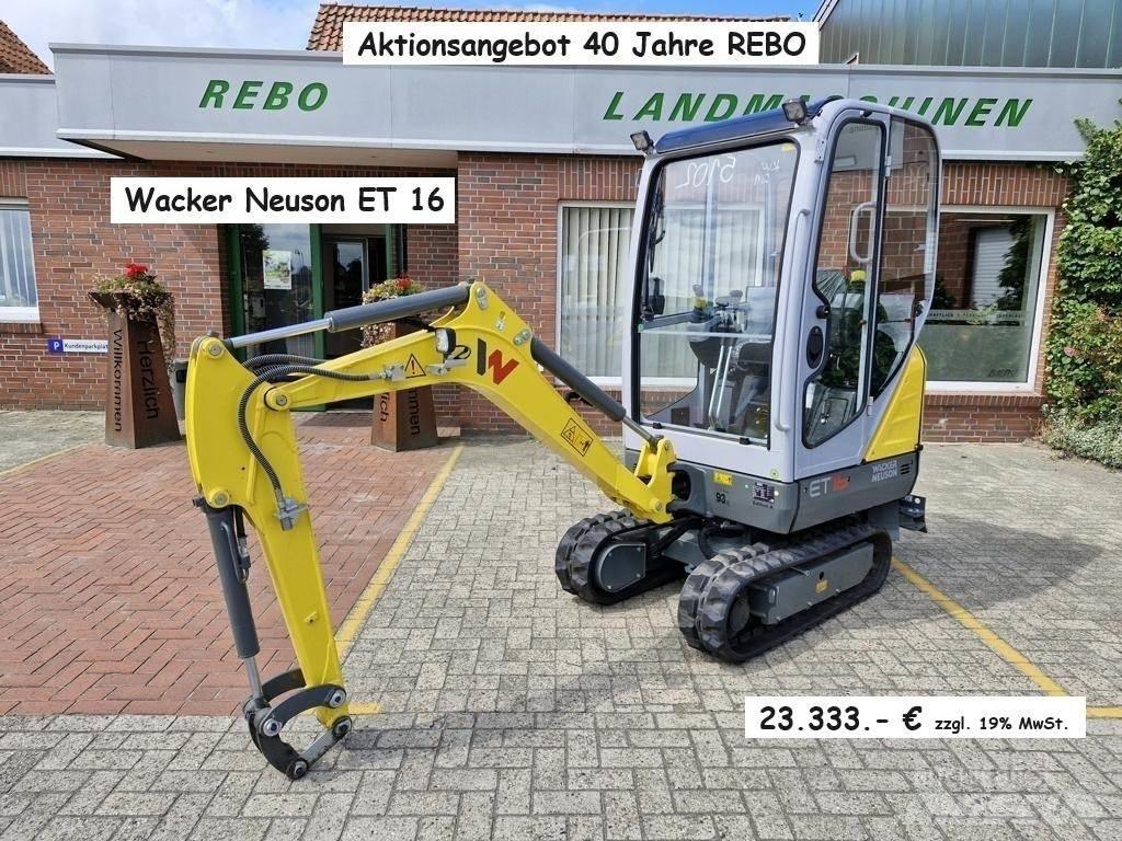 Wacker ET 16 Miniekskavaatorid < 7 t