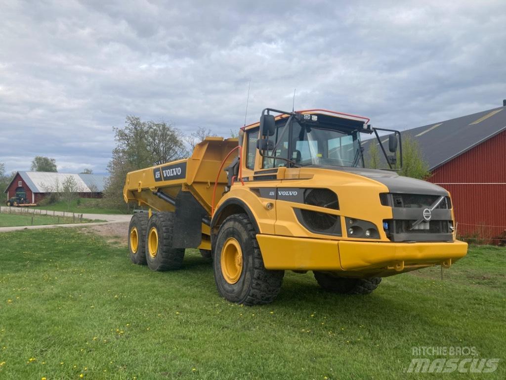 Volvo A25G Liigendraamiga pinnaseveokid