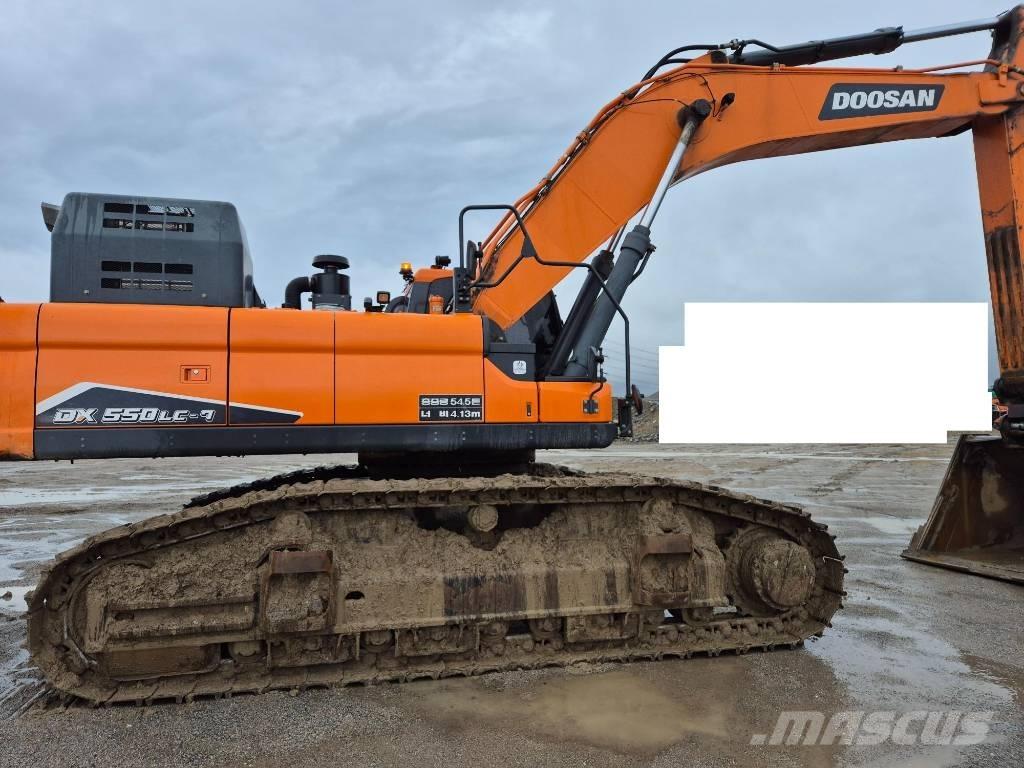Doosan DX550LC-7 Roomikekskavaatorid