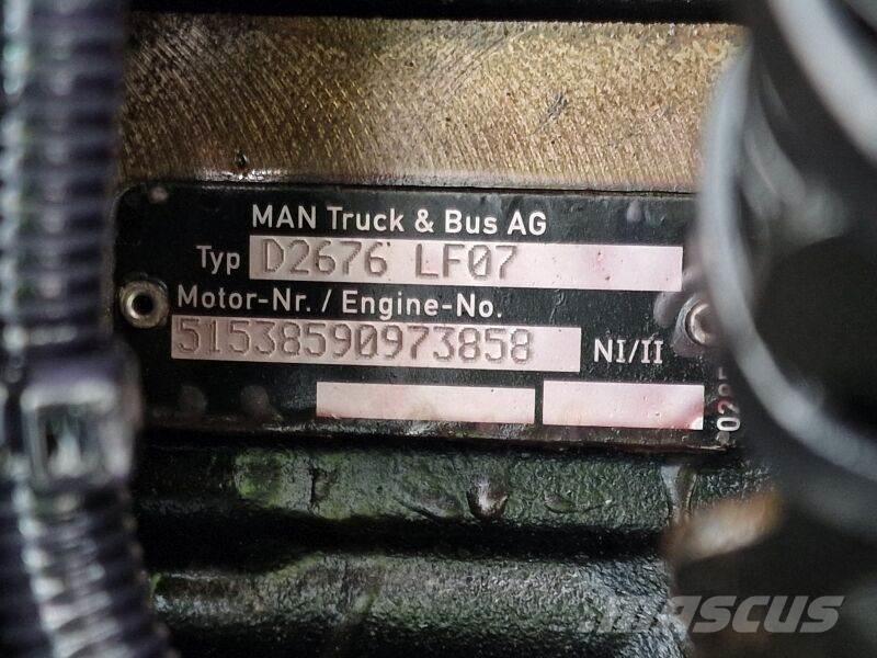 MAN D2676 LF07 Mootorid