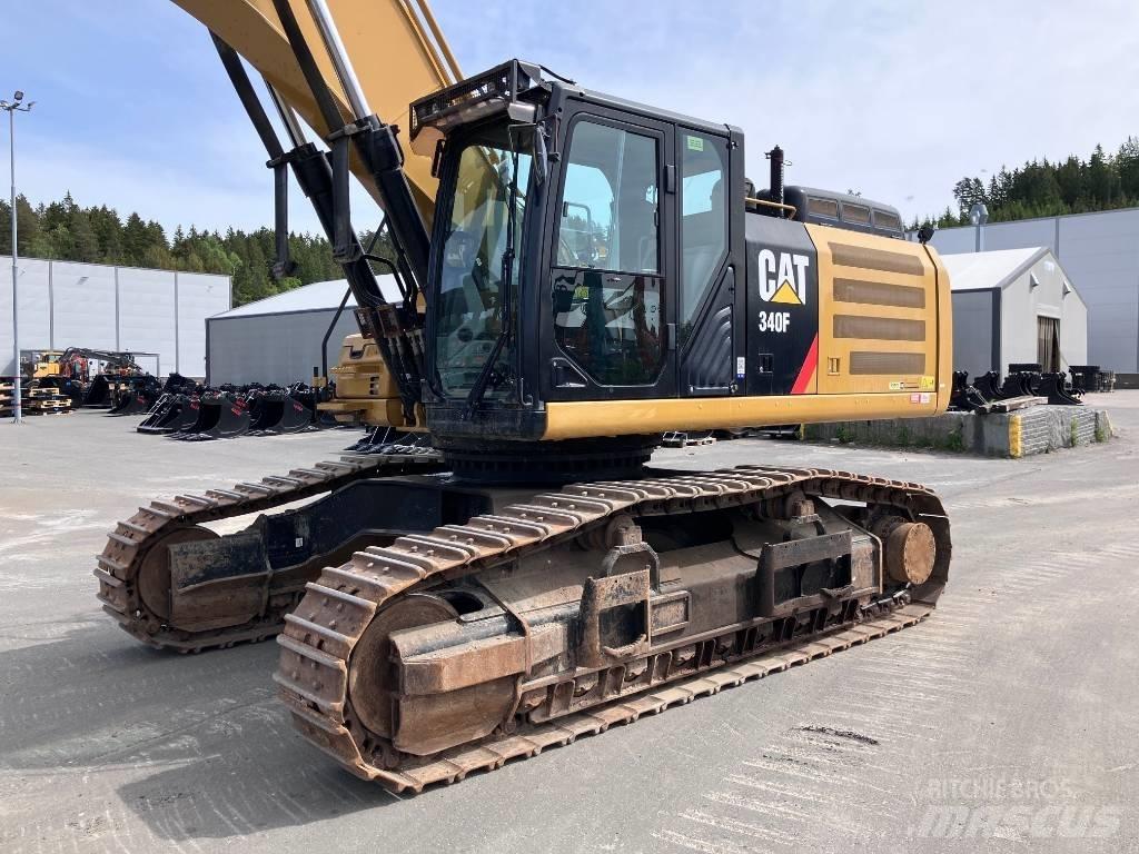 CAT 340F Roomikekskavaatorid