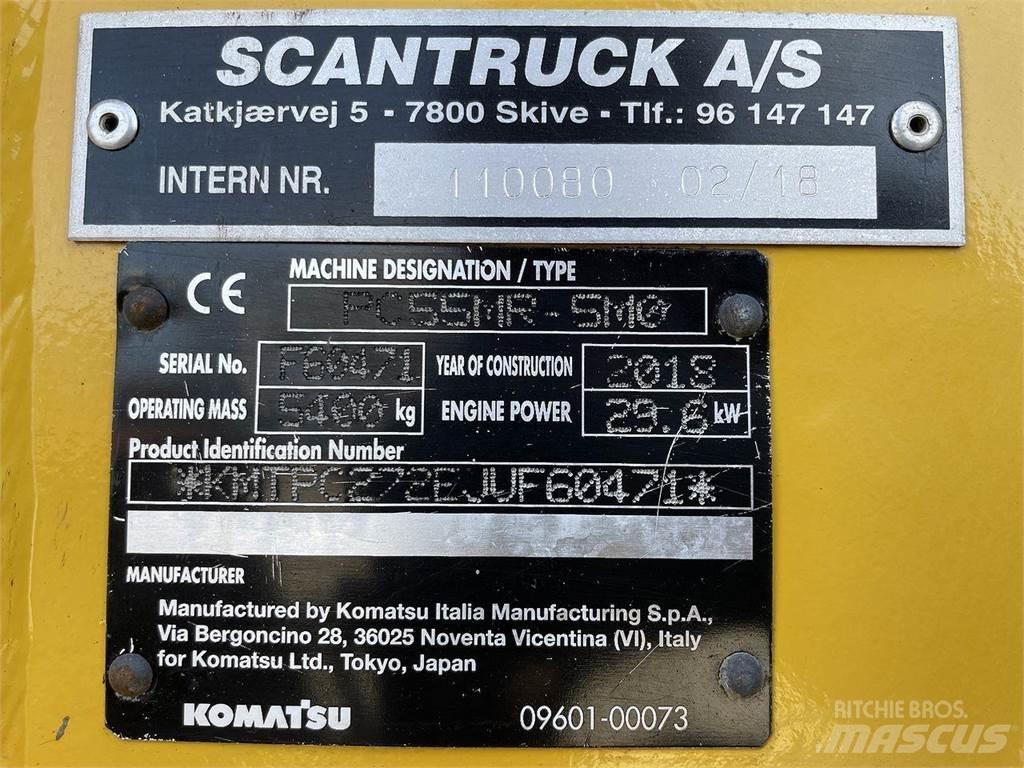 Komatsu PC55MR-5 Ratasekskavaatorid