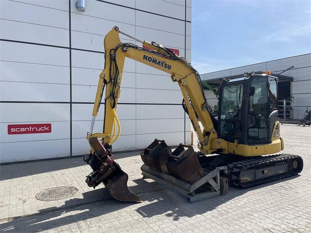 Komatsu PC55MR-5 Ratasekskavaatorid