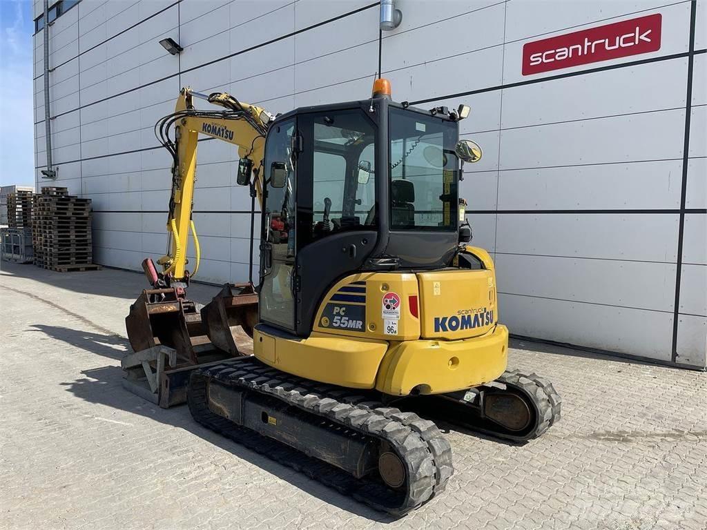 Komatsu PC55MR-5 Ratasekskavaatorid