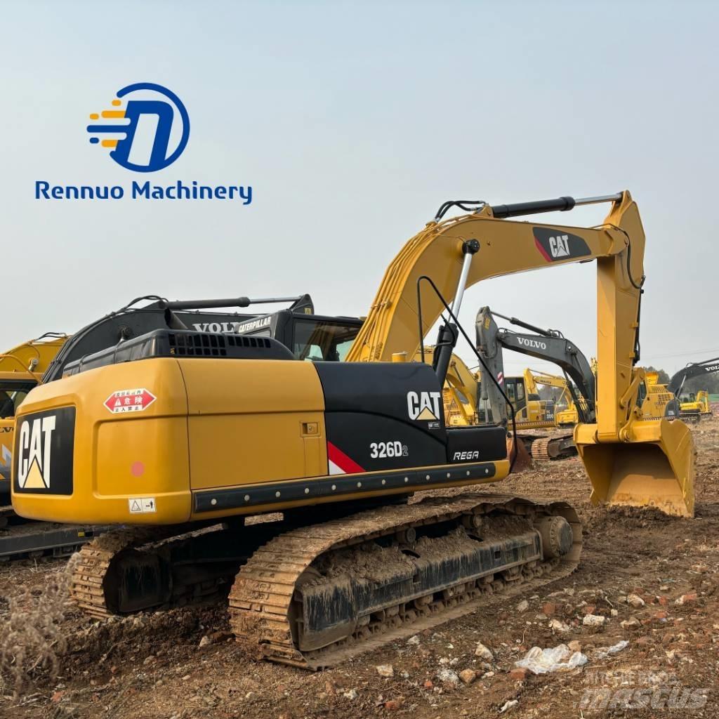 CAT 326D2 Roomikekskavaatorid