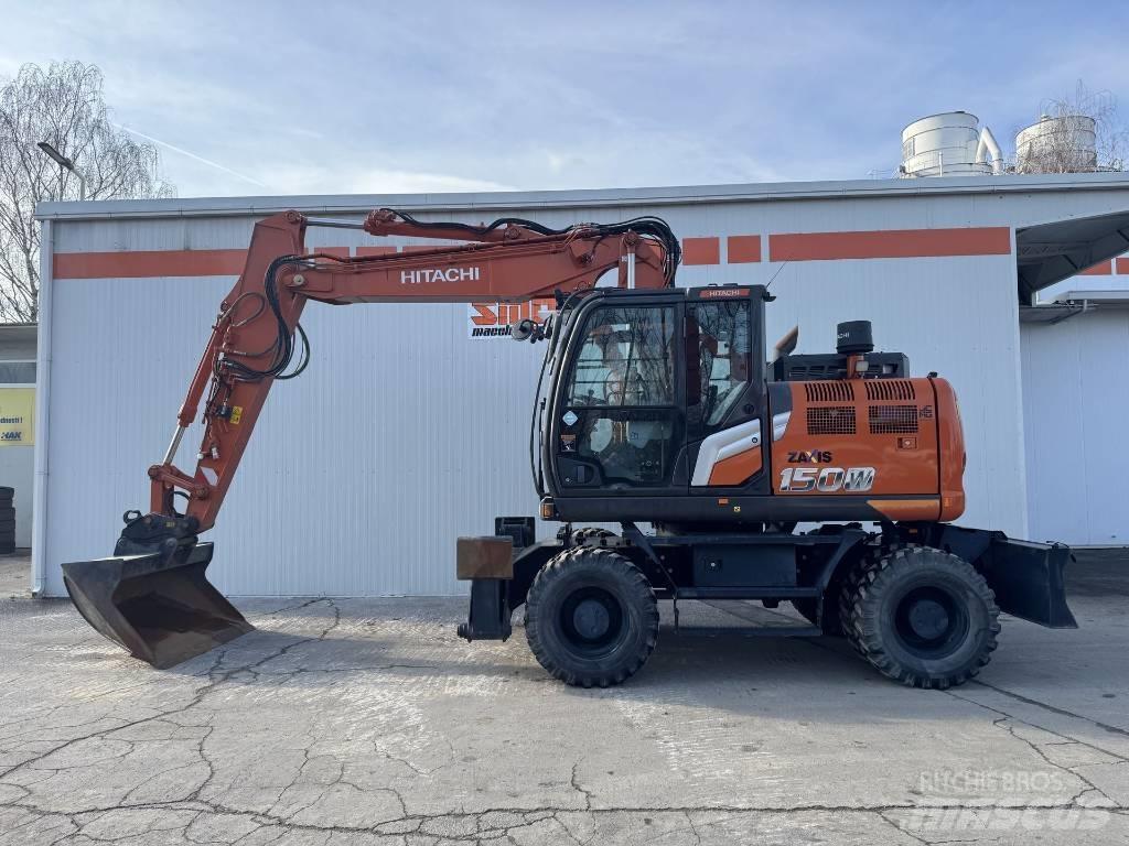 Hitachi ZX 150 W-7 Ratasekskavaatorid