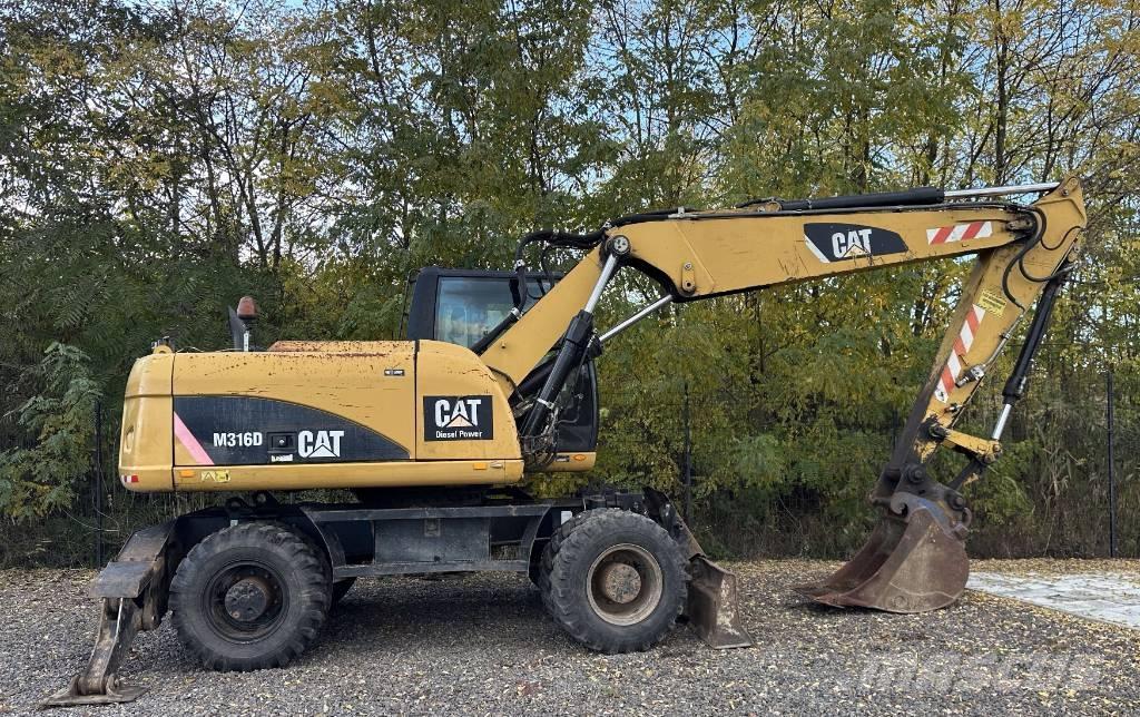 CAT M 316 D Ratasekskavaatorid