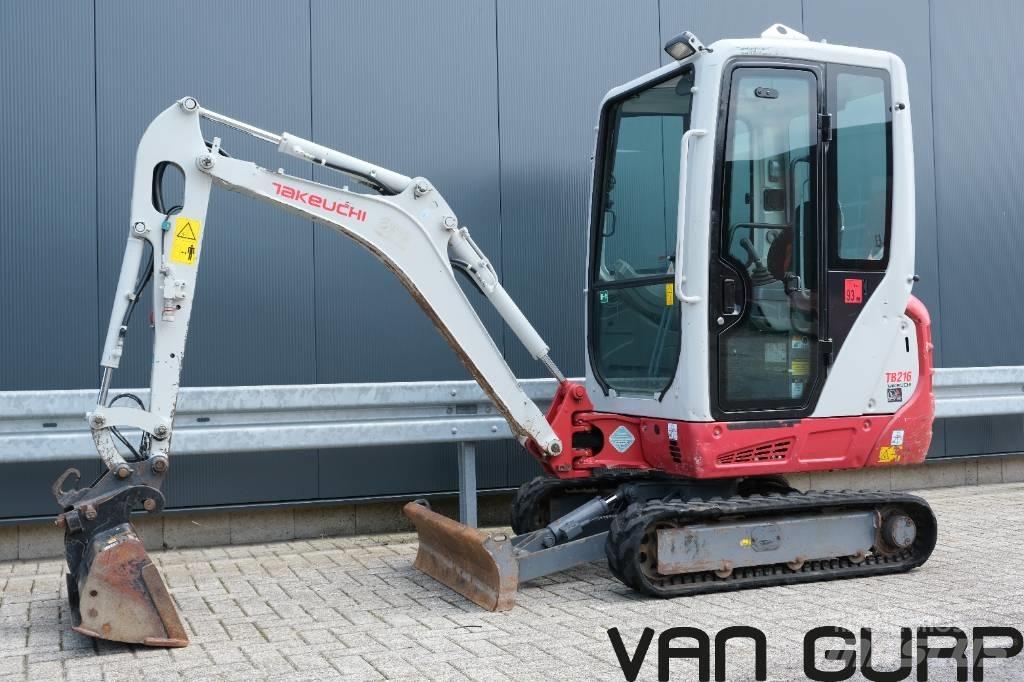 Takeuchi TB216 | 2018 Miniekskavaatorid < 7 t