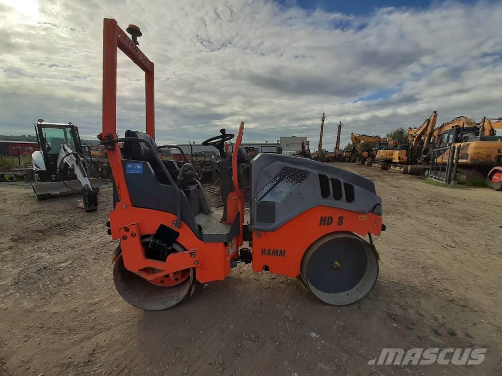 Hamm HD 8 VV Tandemrullid