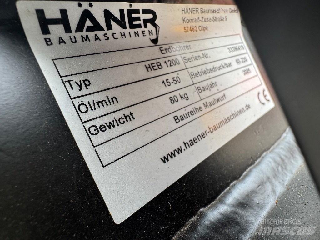  Haner HEB 1200 Puurid