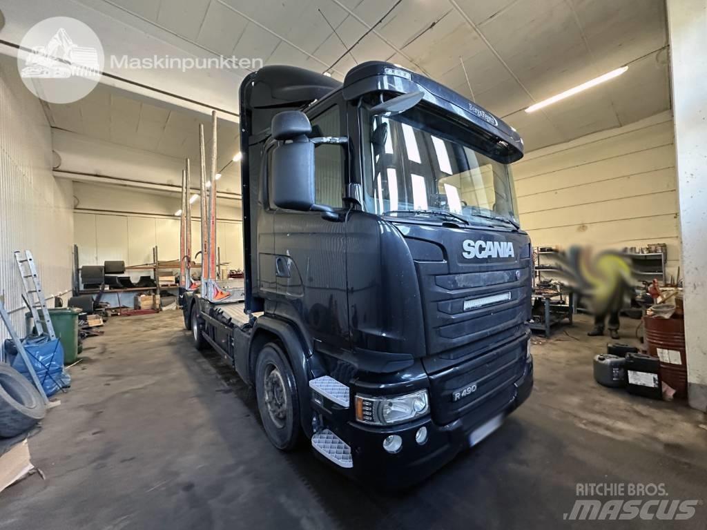 Scania R 490 LB Metsaveokid