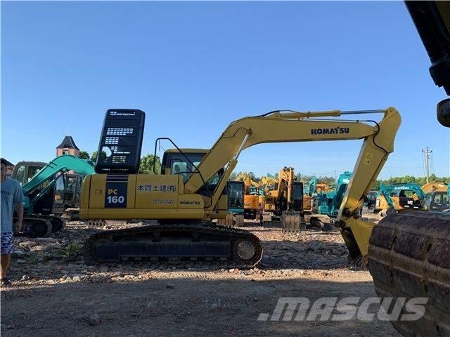 Komatsu PC 160 Roomikekskavaatorid