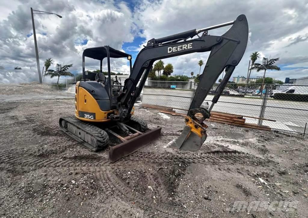 John Deere 35 G Roomikekskavaatorid