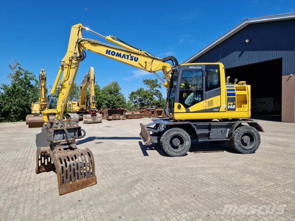 Komatsu PW 148-11 Ratasekskavaatorid